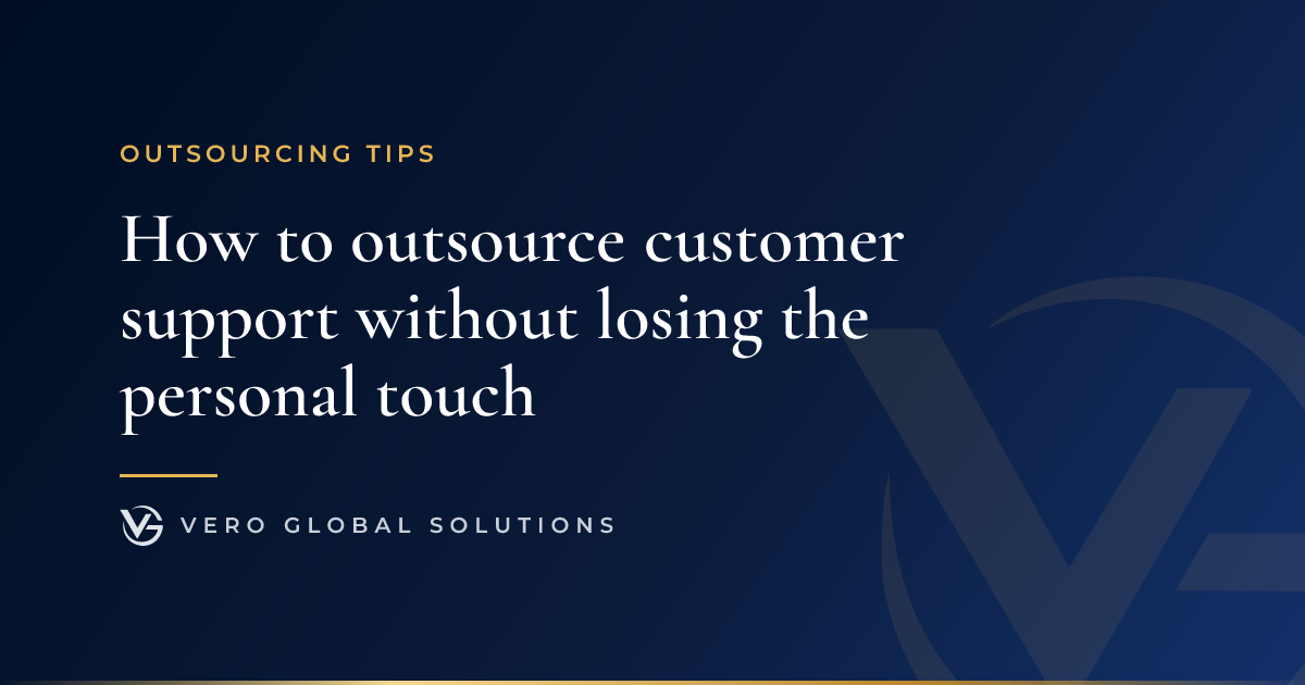 Cover image: How to outsource customer support without losing the personal touch