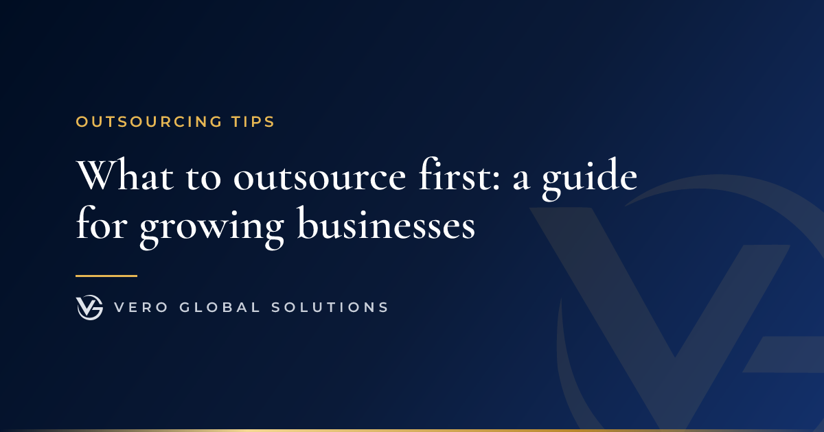 Cover image: What to outsource first: a guide for growing businesses