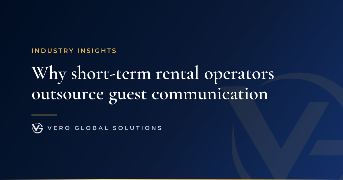Cover image: Why short-term rental operators outsource guest communication